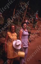 Sl57  Original Slide 1970's  Hawaii  Wailua river state park fern grotto 399a