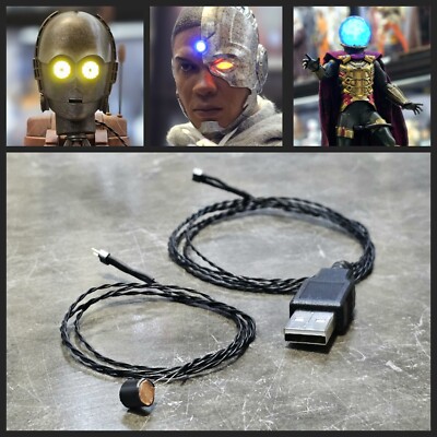 x1 LED: USB Battery Replacement Kit for 1/6 Scale Figures Hot Toys
