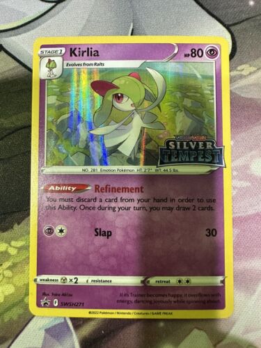 Pokemon Card - Kirlia SWSH271 - Pre-Release Promo Stamped - Picture 1 of 2