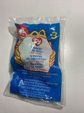 McDonald  s Ty Smooch The Frog Toy 3 1999 NIP