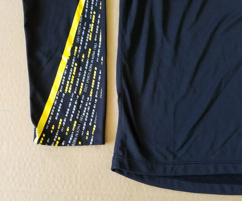 Usado en Excelente Condición Zoot Sports Hombres Camiseta Manga Larga Ciclismo Grande L Negro Peso Ligero  Foto 2 de 4