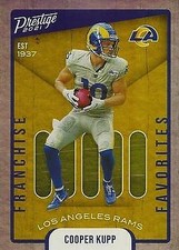 2021 Prestige Franchise Favorites #10 Cooper Kupp Card