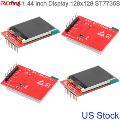 4pcs 1.44'' inch TFT LCD Display Screen SPI Module 128x128 ST7735S 3.3V US Stock