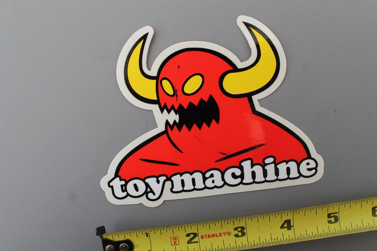 TOY MACHINE Skateboards OG Red Devil Monster GB2 Vintage