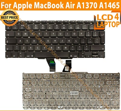 EMC 2631 2924 MacBook Air 11'' A1370 A1465 UK Tastatur 2011 bis 2015 ohne Hintergrundbeleuchtung