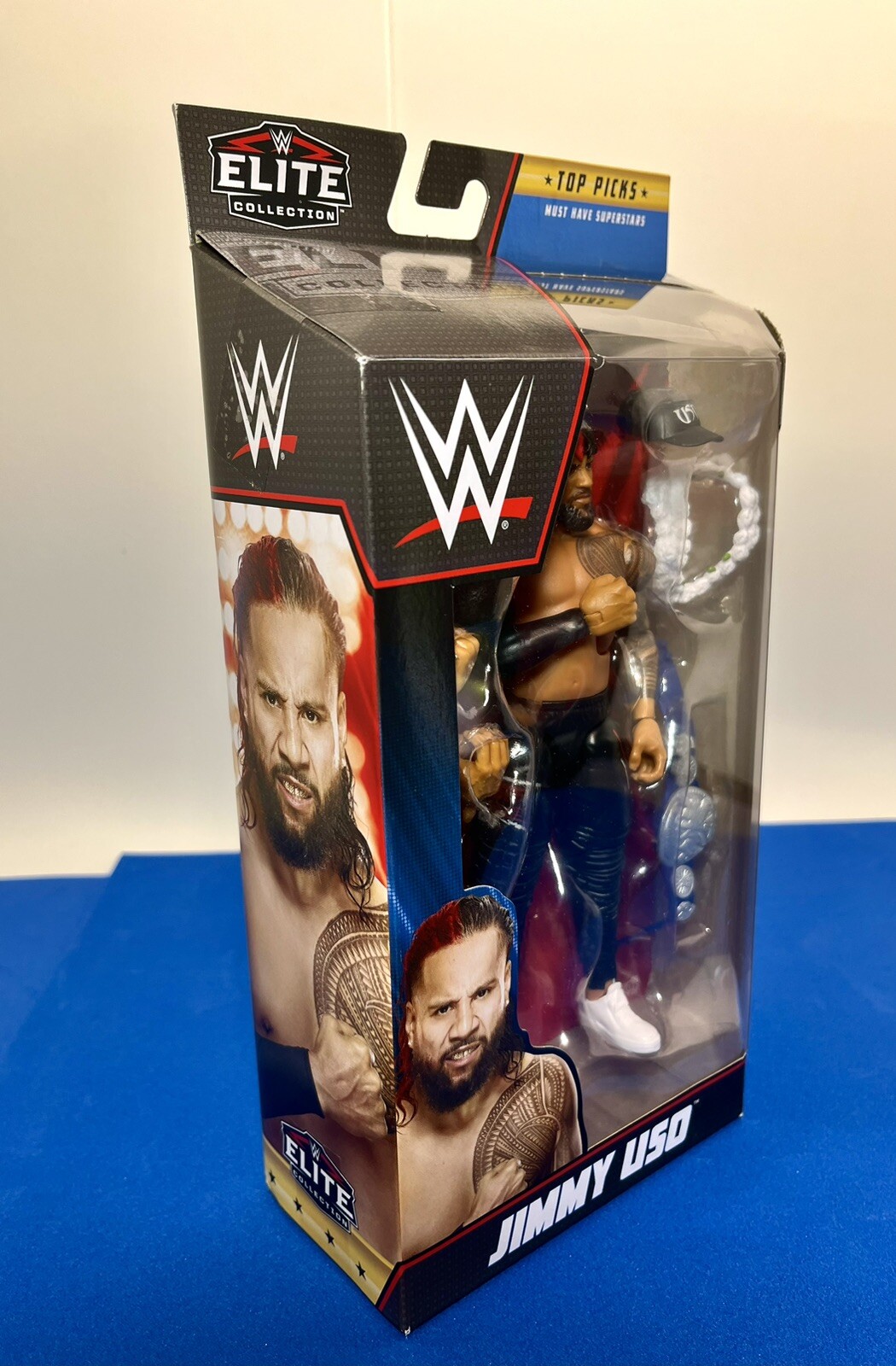 2023 WWE Elite Collection Top Picks Wave 4 Action Figure JIMMY USO