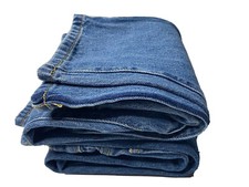 2 Pair Boys Denim Blue Jeans Circo Cherokee Straight Leg Adjustable Waist EUC