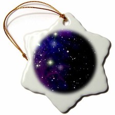 3dRose Twinkling stars in outer space photography - astronaut midnight blue shin