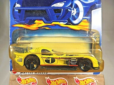 2003 Hot Wheels Mainline/Collector #139 PANOZ GTR-1 Day-Glo Yellow