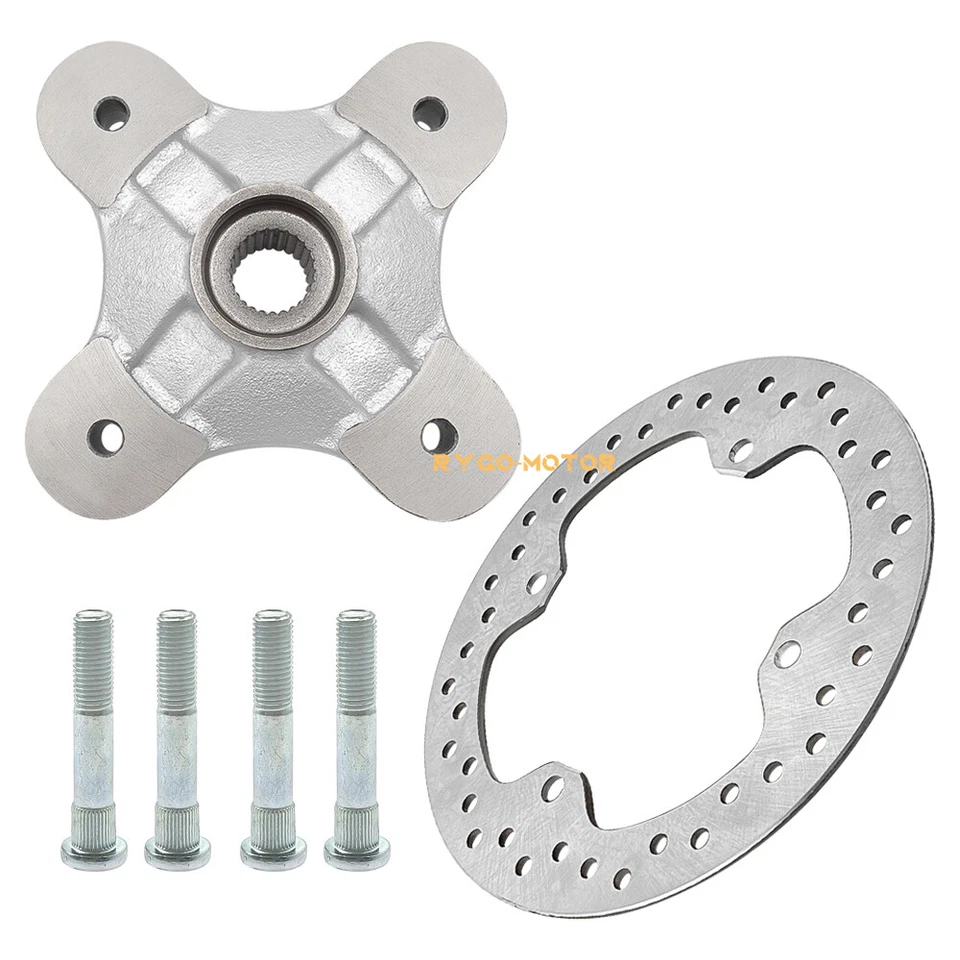 Buje de rueda trasera y rotor de disco para Polaris Sportsman 550 850 1000 Scrambler 850 1000 Foto 2 de 4