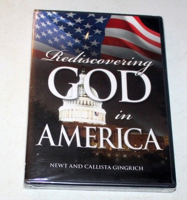 2007 Rediscovering God In America (DVD) New & Sealed Newt Gingrich SEALED
