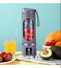 Portable blender,USB-C rechargeable,Personal compact, Purple, HS-860, NOB