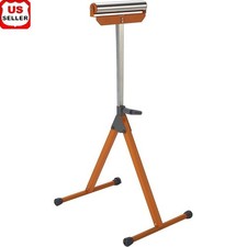 Adjustable Feed Roller Support Table Saws W/ Steel Roller 200lb Capacity New