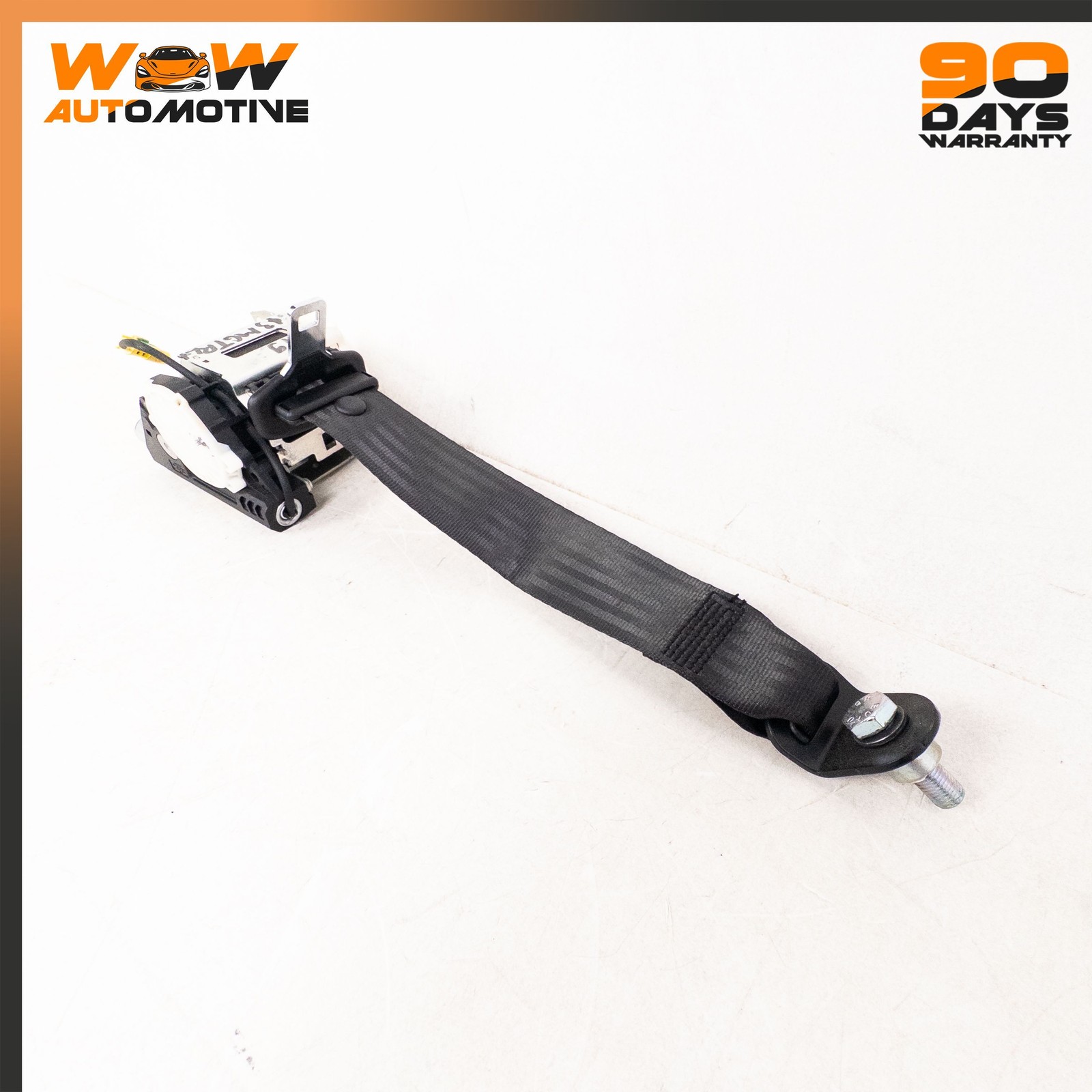 08-19 MASERATI GRANTURISMO S FRONT RIGHT PASSENGER SIDE SEAT BELT RETRACTOR OEM