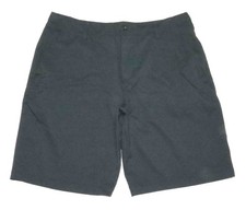 Under Armour Showdown Golf Black Chino Shorts 1361773 Boys Youth Size XL