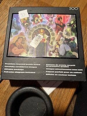 Ceaco/Disney 500 Piece PUZZLE -VILLAINS 21.25'' x 15''