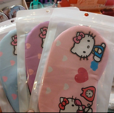 Hello Kitty Sleeping Mask - Pink, blue, purple