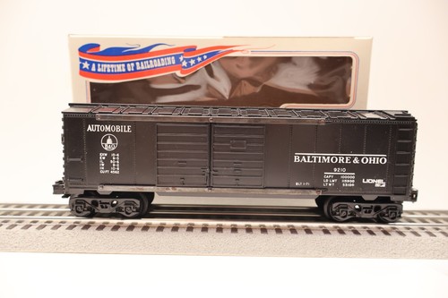 Lionel, O, 6-9210, Baltimore y Ohio, coche de caja de doble puerta, #9210, C-8, LN/OB | Zustand: Used