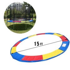 15 FT Trampoline Safety Pad Spring Cover Frame Replacement Multi Color