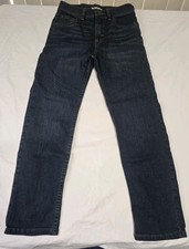 Boy's Size 10 Slim Wrangler Blue Jeans Classic Straight Adjustable Waist