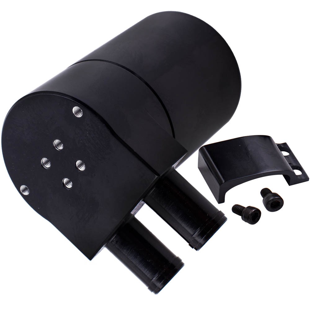 200ml Universal Oil Catch Can Kit Breather Baffled Reservoir Tank for BMW N54