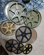 7 8mm Movie Film Take Up Reels 3 400 Ft  4 200 Ft