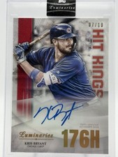 2019 Topps Luminaries Hit Kings Red /10 Kris Bryant #HK-KB