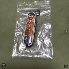 VICTORINOX Swiss Gingerbread Army Pocket Knife Limited Edition 2019 Brown Snow