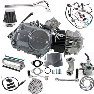 Lifan 125cc Semi Auto Engine Motor for Pit Dirt Bike Z50 CRF50 CT70 110cc 90cc