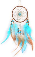 Dream Catchers for Cars Rear View Mirror, Small Feather Dream Catcher Wall Ha...