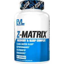 2 X Evlution Nutrition Z-Matrix -- 240 Capsules