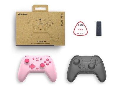 GameSir Controller T4n Lite Wireless Pink Switch Network Switch In HRG71093