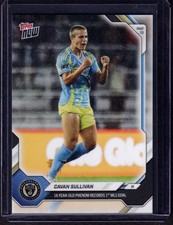 Tarjeta de novato 2026 Topps AHORA #44 Cavan Sullivan 1st MLS Goal Philadelphia Union