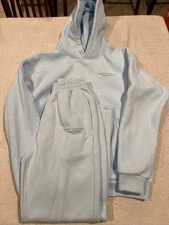Comfrt Collection Pastel Edit Astro Blue Hoodie/Sweatpants Set Unisex SZ Med/Sm