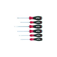 Wiha Schraubendreher Set Softfinish® Schlitz Phillips 6-Tlg. Mit Durchgehender