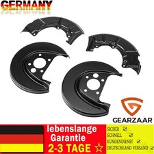 4x ANKERBLECH BREMSSCHEIBE FÜR AUDI A3 SEAT LEON TOLEDO VW BORA GOLF 4 1J