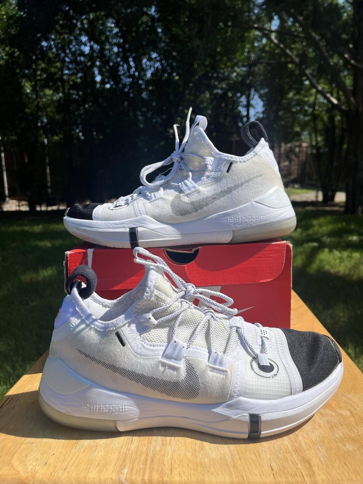 Nike Kobe A.D. 2018 Black Toe - Size 7 Basketball Shoes