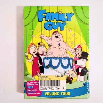 Family Guy Volume 4 DVD 2006 Seth MacFarlane Uncensored Special Features 3-Disc