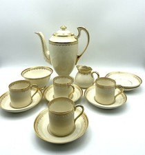 Coffee Set Grosvenor Bone China for Fortnum and Mason London Made In England