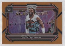 2023 Panini Prizm WWE Orange Prizm 88/99 Cedric Alexander #98 1f7d