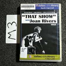THAT SHOW WITH JOAN RIVERS: Volume 2 (1968) Synergy Archive Collection