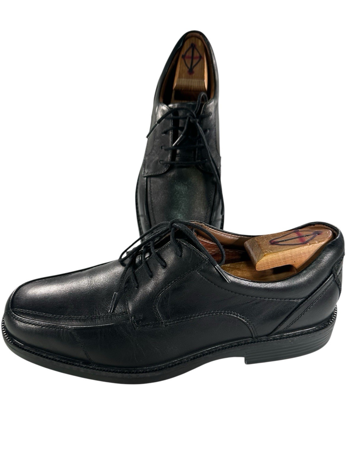 SAOLA Scarpe comode Johnston & Murphy XC4 uomo 9 M nere punta grembiule pelle