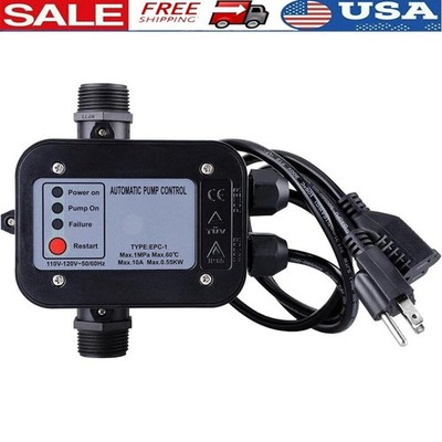 Electronic Pressure Switch Water Pump Control System Automatic Rustproof Plastic