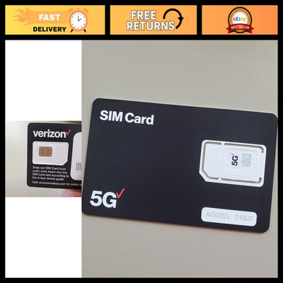 5G & 4G LTE SIM Card Triple Cut - Nano/Micro/Standard Sizes + Simkey Bundle