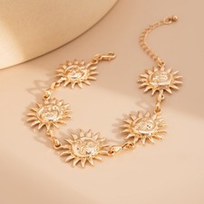 Bohemian Adjustable Sunflower Waist Chain For Women Daily Fashion Party Decor