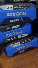 Genuine Kobalt 40V MAX LiIon Battery KB 440-03, 4Ah,160Wh OEM