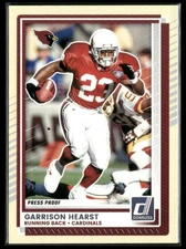 2025 Donruss #66 Garrison Hearst Press Proofs Yellow