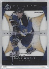 2005-06 Upper Deck Trilogy Frozen in Time 26/599 Doug Weight #152 0a7
