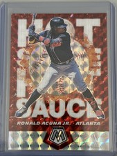 2021 Panini Mosaic - Hot Sauce Ronald Acuña Jr. #HS6 Mosaic Prizm