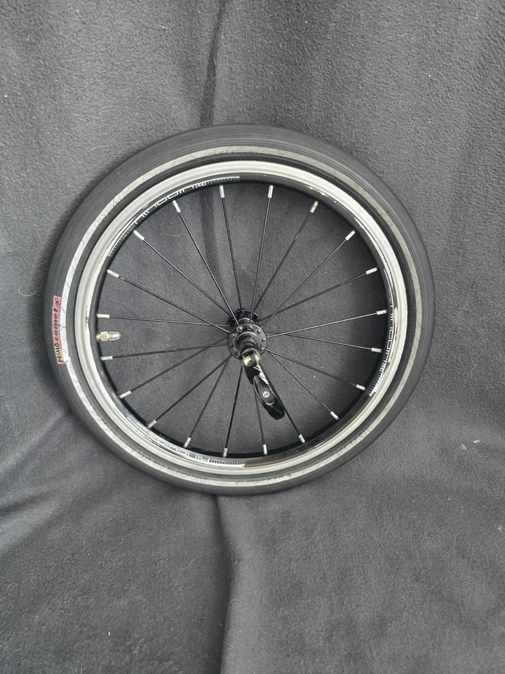 Dahon Vorderrad Faltrad klapprad 16 Zoll 305 mm Einbaubreite 74mm Schwarz - Bild 3 von 4